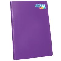 Cuaderno ALPHA Scool 1x1 Marco Rojo 80 Hojas