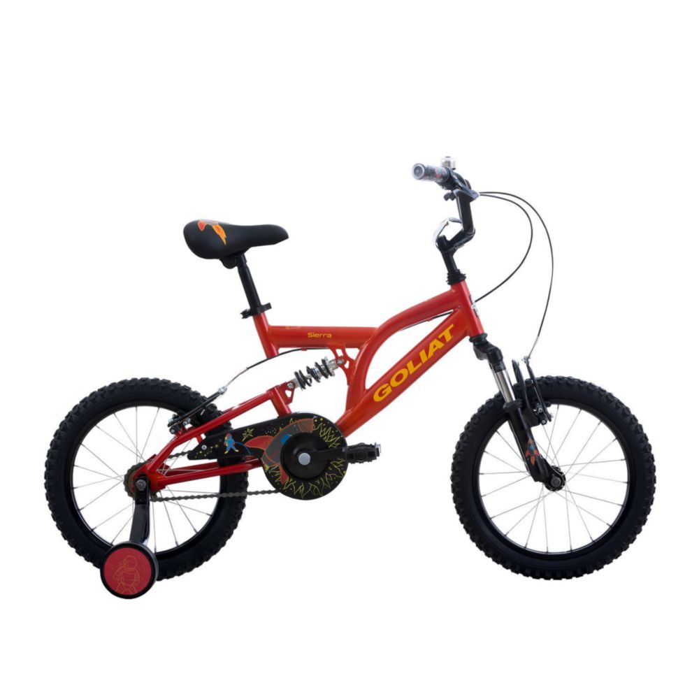 Bicicleta Aro 16 Goliat Para Niño Sierra