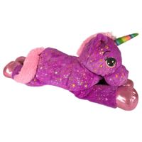 Peluche Kisses Unicornio 60Cm Morado