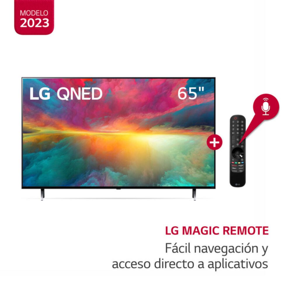 Televisor LG 65 65QNED75SRA QNED 4K (2023) - Promart