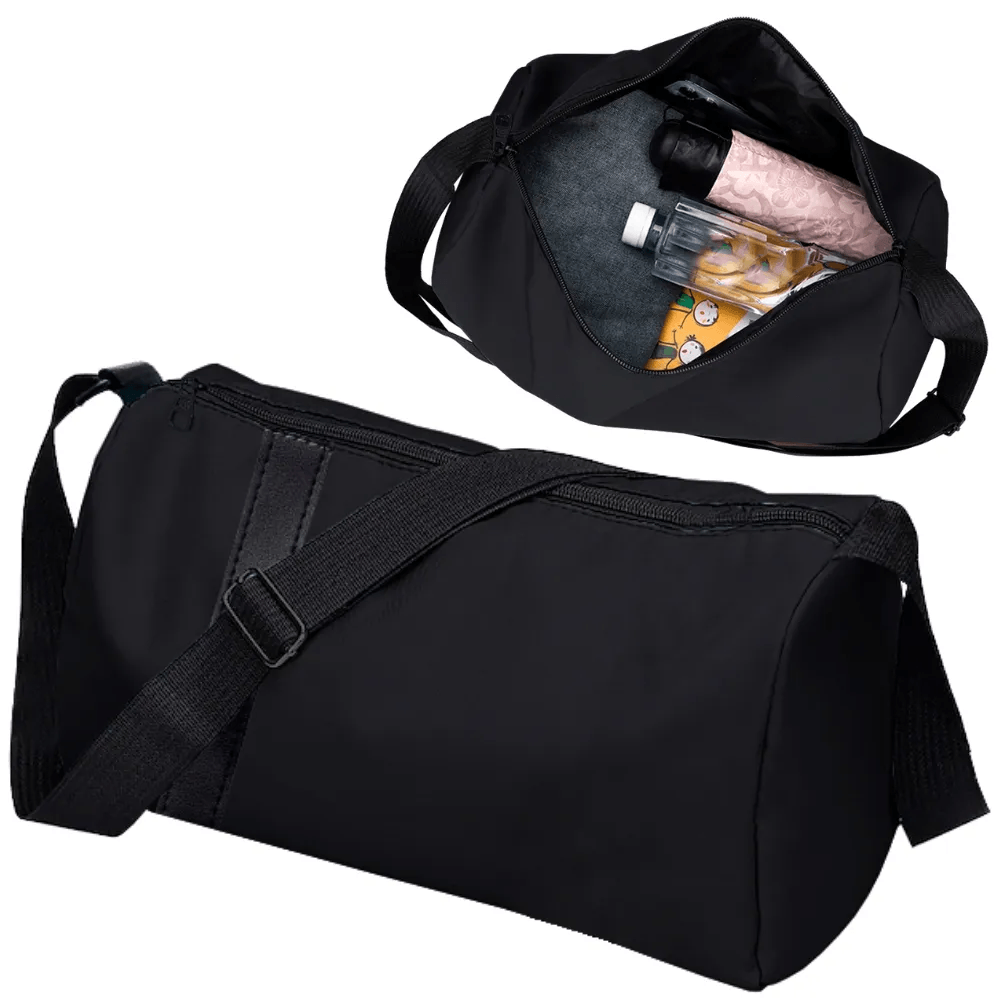 Bolso Cartera Maletín Deportivo Morral de Viaje Impermeable Negro D54