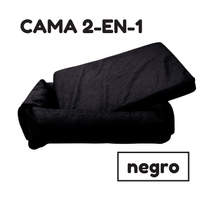 Cama Para Perro Ortopedica 2 En 1 Talla 6 89x56 Cm Negro