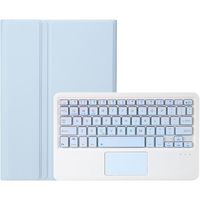 Funda con Teclado Bluetooth con Touchpad para Tablet Galaxy tab S9 11"" Celeste