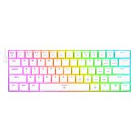 Teclado Mecánico Redragon K630WRGB-BR Dragonborn Blanco Switch Brown