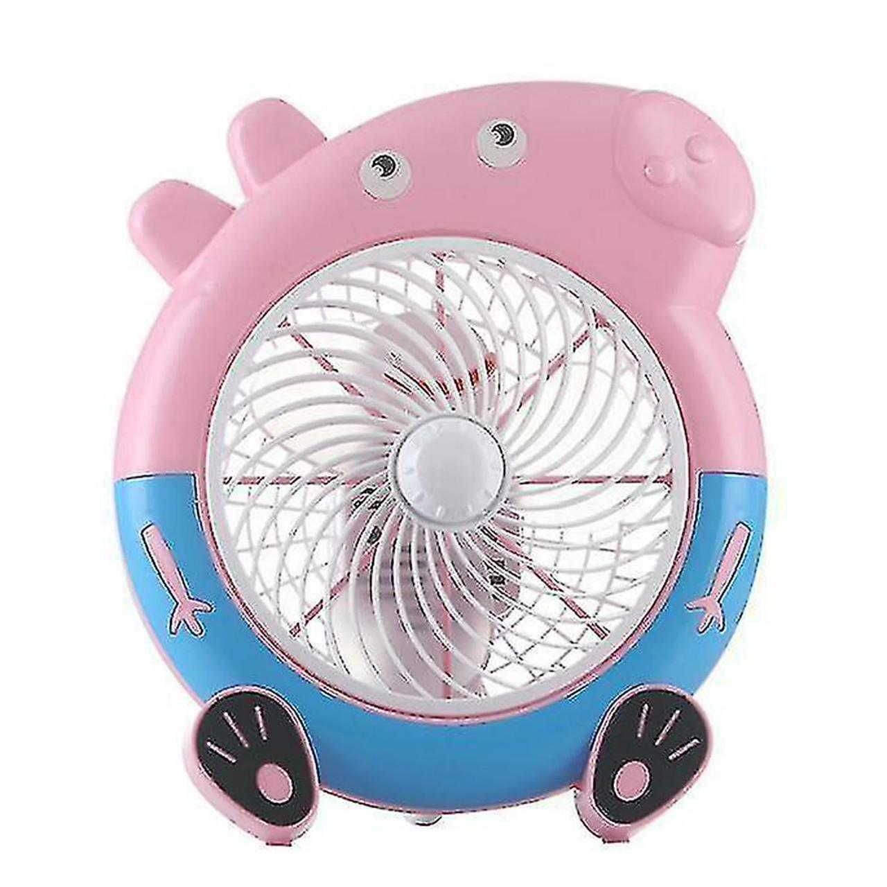 Ventilador de Peppa Pig de mesa,escritorio niñas y niños