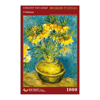 Rompecabezas Ricordi Fritillarias En Un Jarrón De Cobre Van Gogh 1000 Piezas