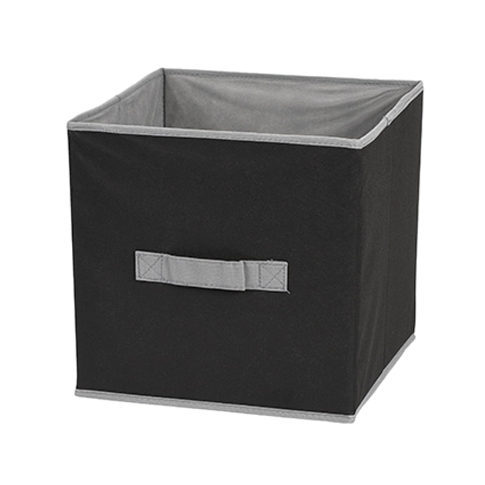 Cubo de almacenamiento Negro 30x30cm - Promart