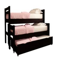 Cama Nido Mobiliari Triple Negro 1 Plaza