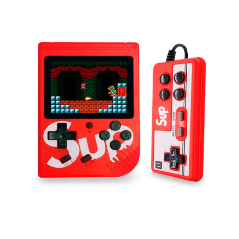 Mini Consola Retro Sup 400 Juegos + Mando