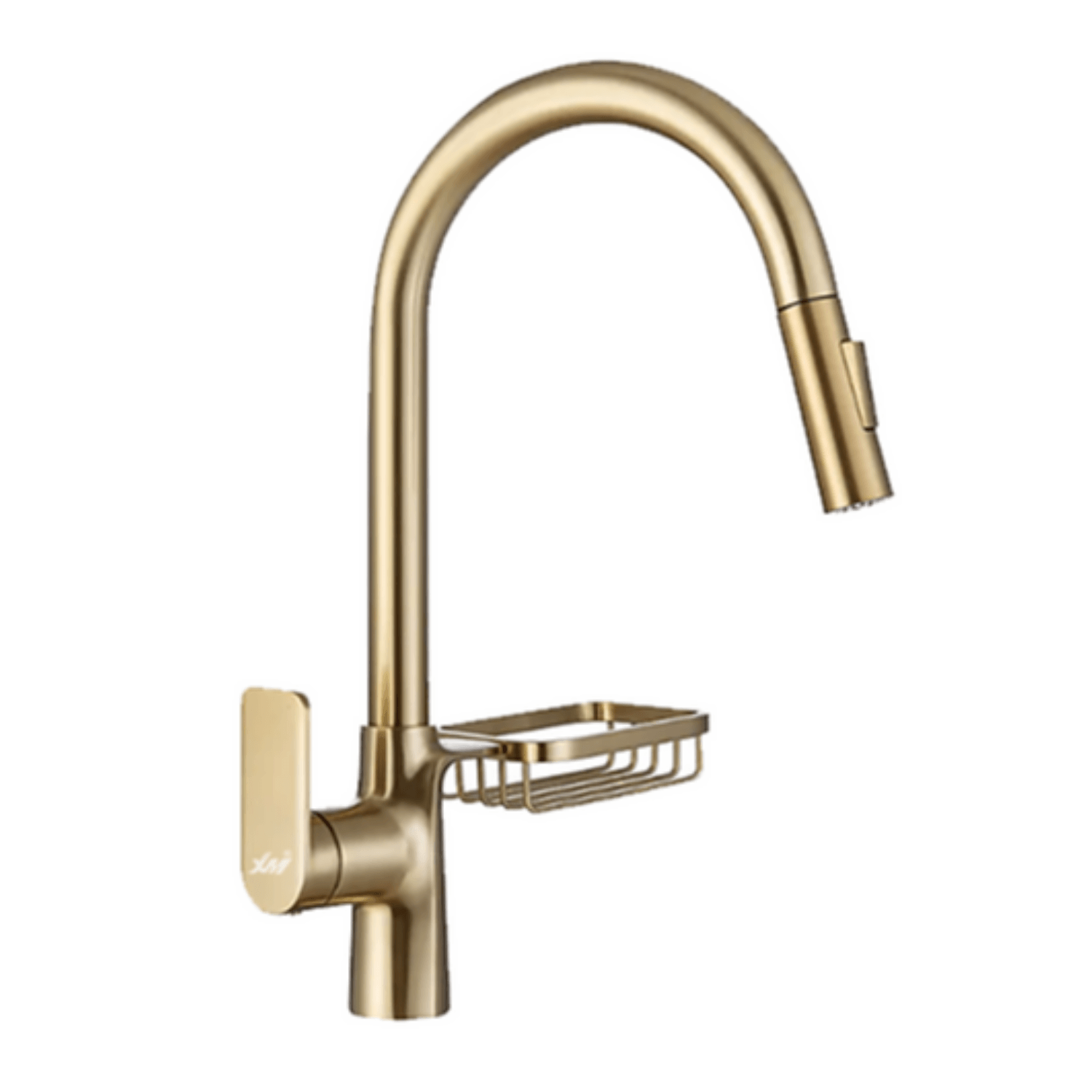 Mezcladora para cocina pico extraíble XM MC0108607 Dorado