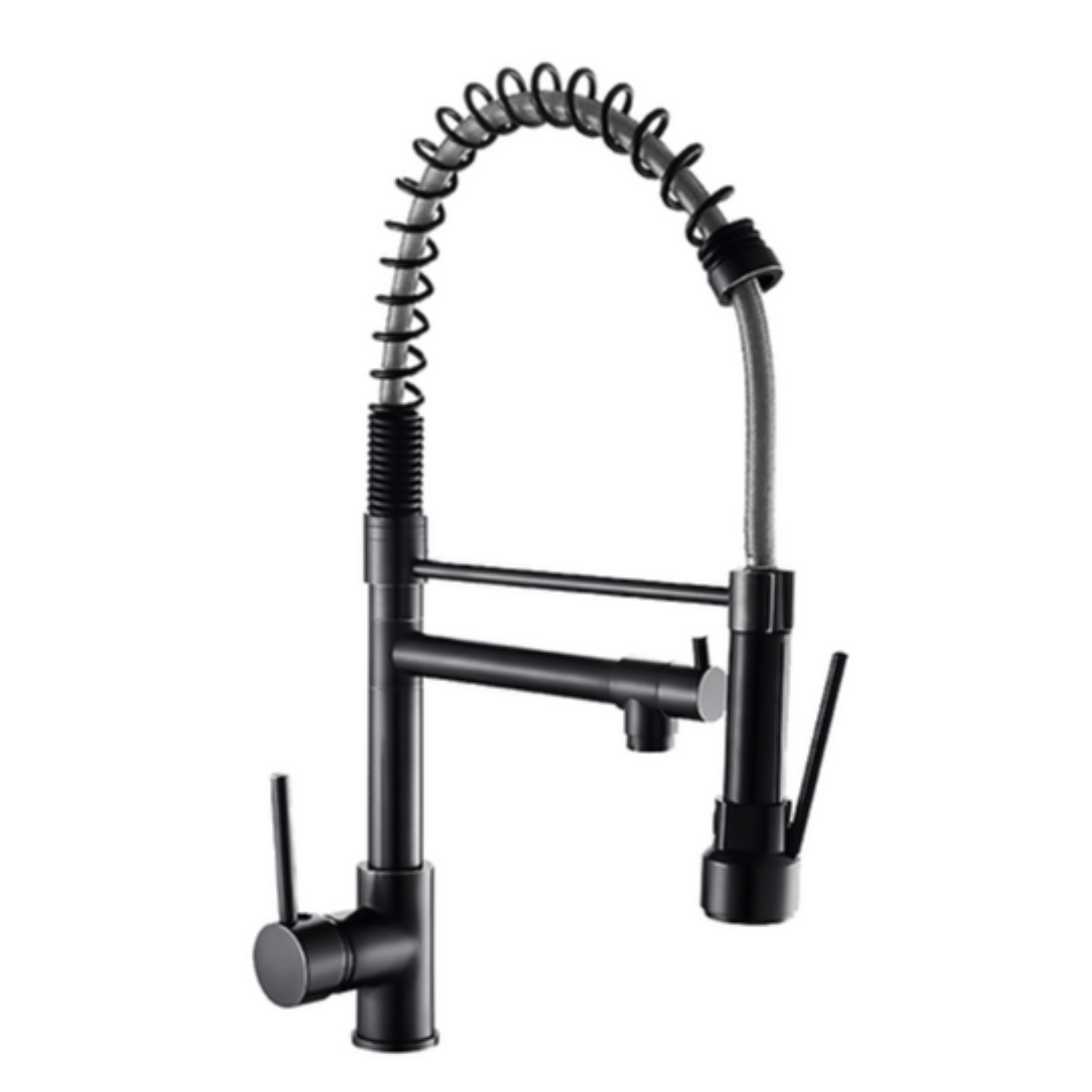 Mezcladora de lujo para cocina con resorte M304-0109901 Negro