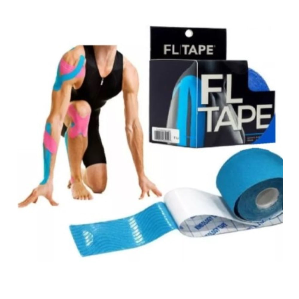 Vendaje FL Tape Cinta Kinesiológica 5m Neuromuscular