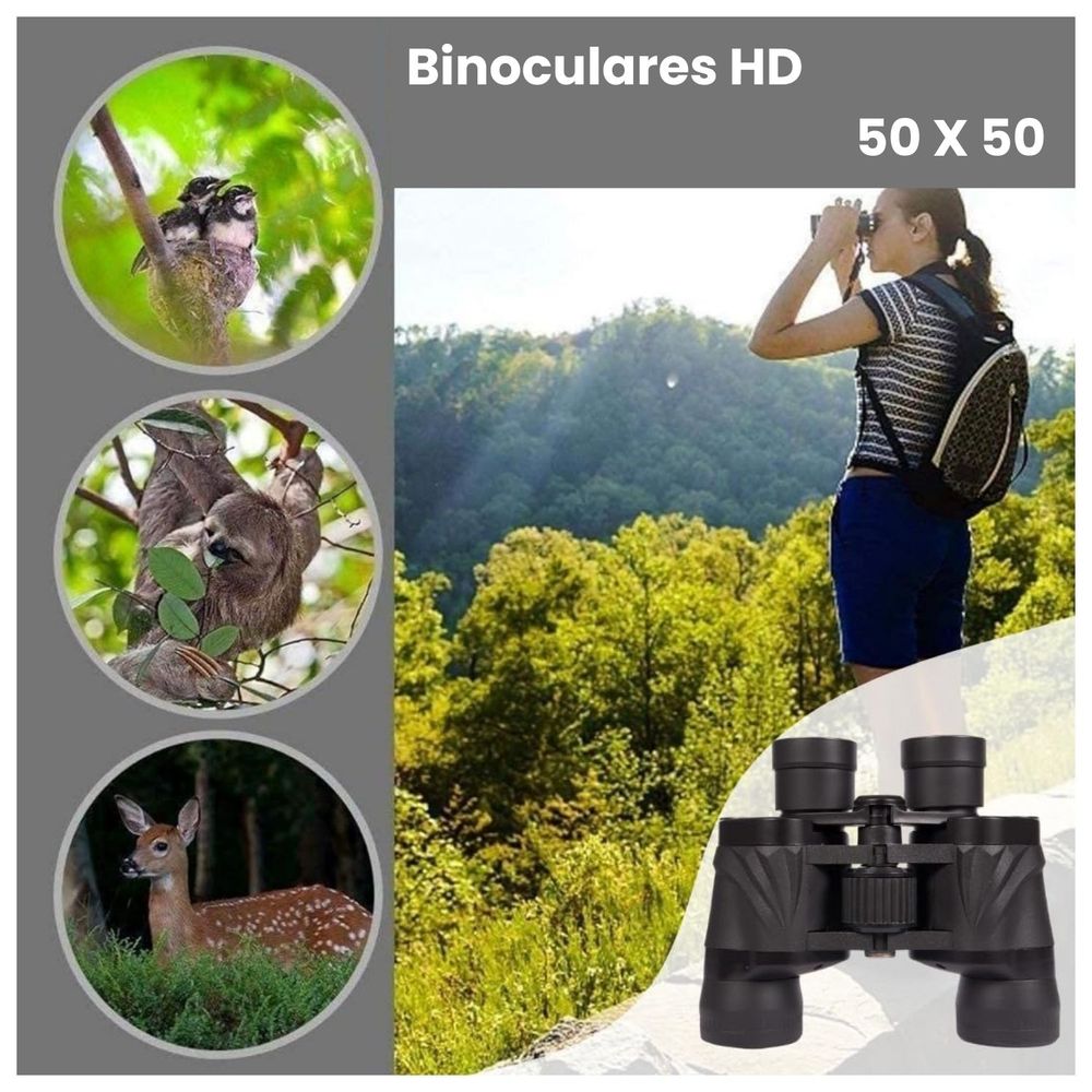 Binocular Sanci 50x50 Largo Alcance - Negro - Promart