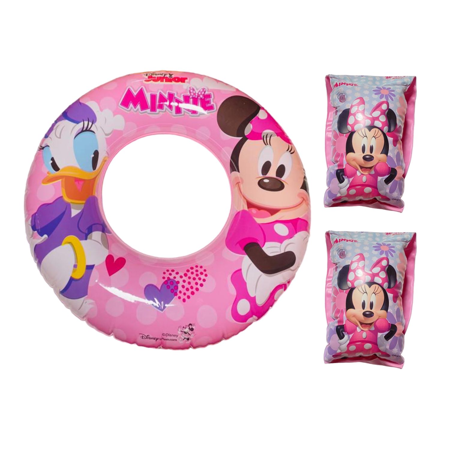 Flotador Aro + 2 Brazos MinnDis Generico 70 cm