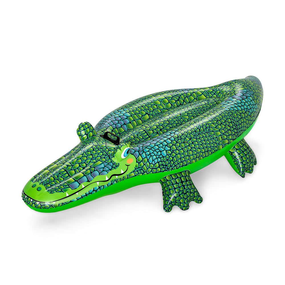 Flotador PVC Buddy Croc 152cmx71cm Bestway Verde