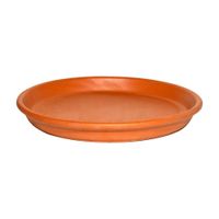 Plato de Cerámica Circular Mestiza Terracota 19cm