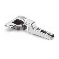 Bisagra Central Plata 35mm Danco Bisagra de Cangrejo Niquelada de 8 cm