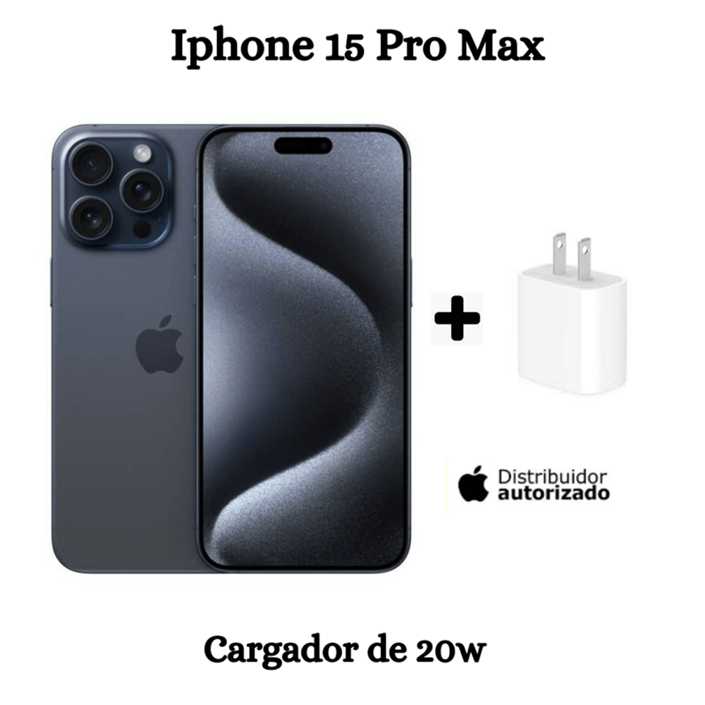 iPhone 15 Pro Max 256GB Black Titanium Apple + Plan Libre Pro
