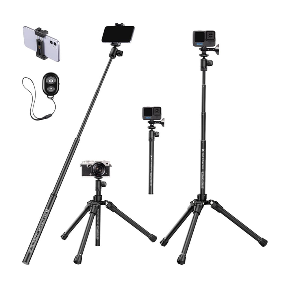 Tripode K&F Concept E224A3+BH-18 KF09.120