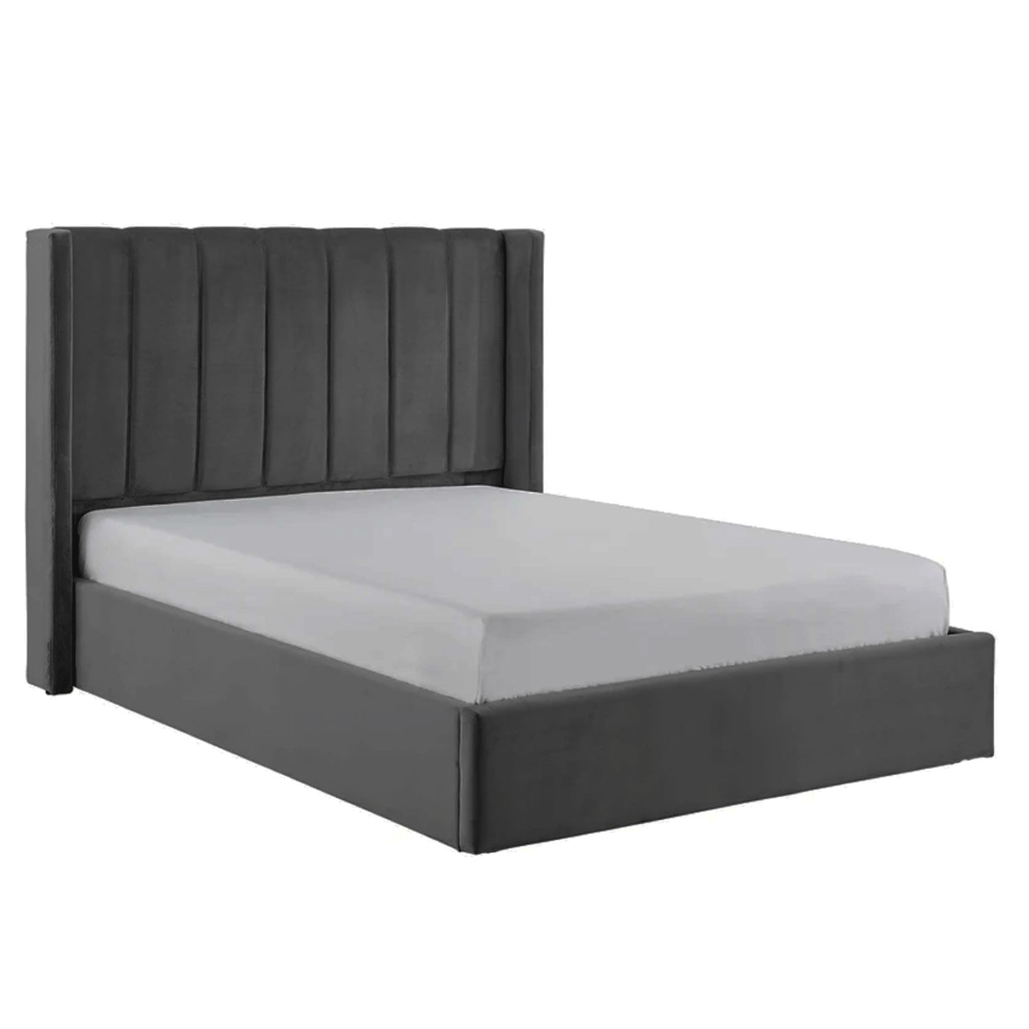 Juego Dormitorio Listón LeMueble 2 Plz Gris Oscuro