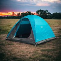 Carpa Tayrona VI National Geographic Poliéster Azul para 6 Personas