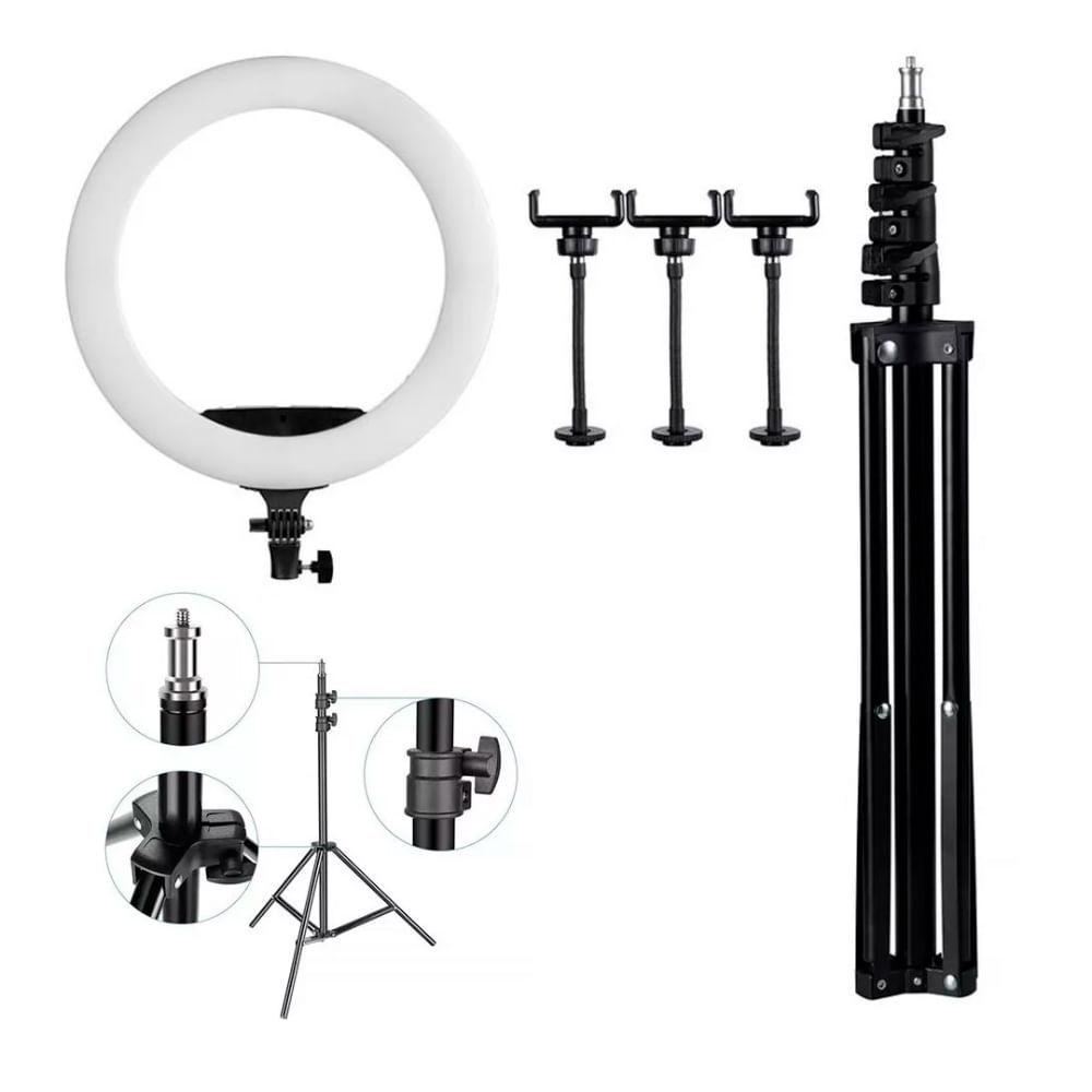 Trípode Mini Aros De Luz Para Celular Trípode Mini Aro De Luz Para