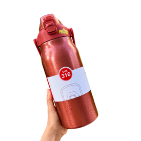Termo Decora rojo 1 litro - Promart