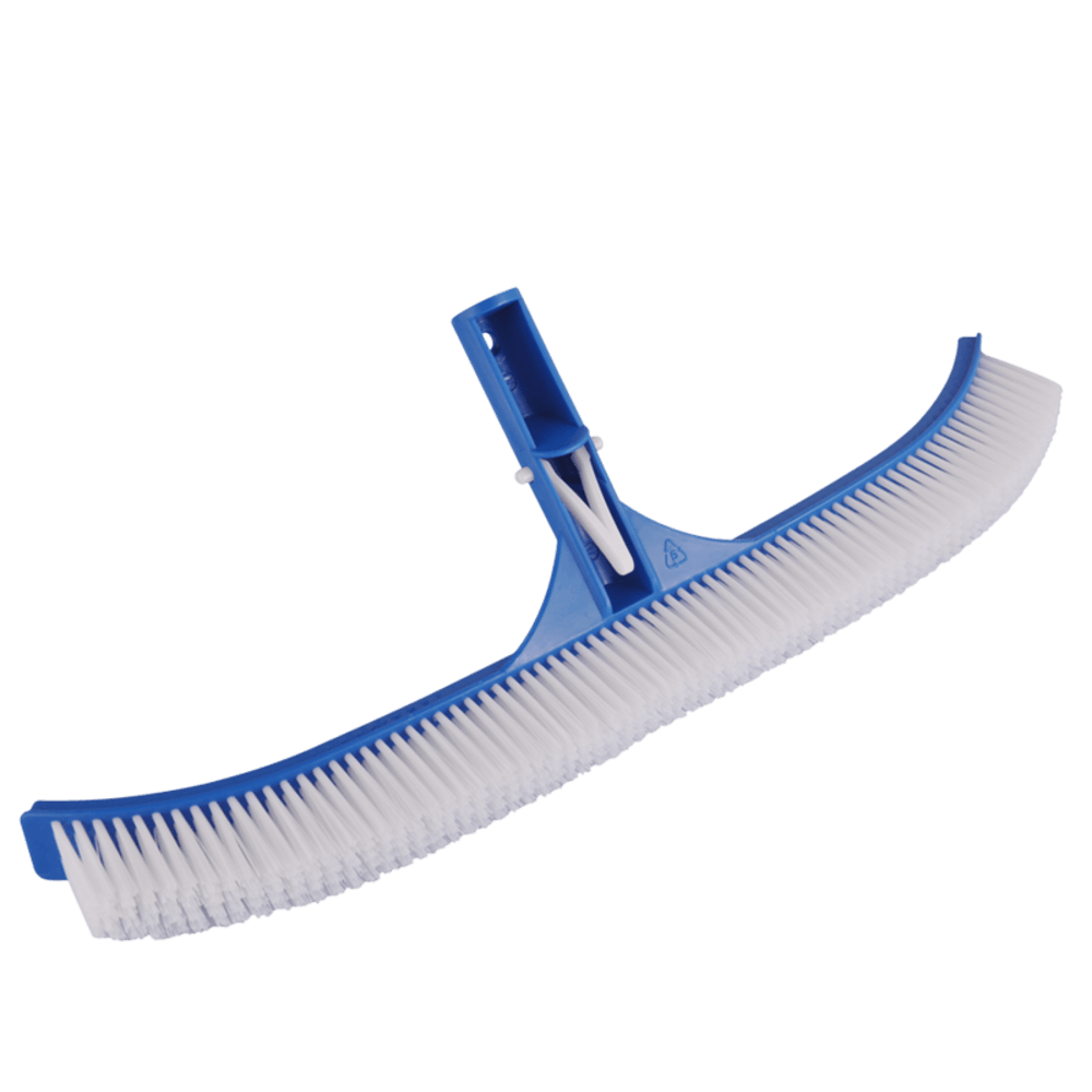 Escobilla con mango de Plástico para Piscina 18 pulgadas