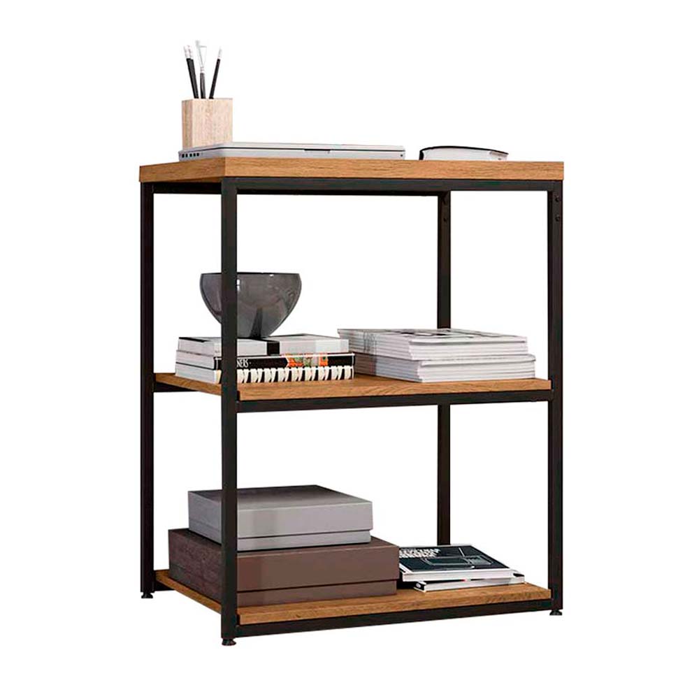 Mesa auxiliar London 60x45cm Maple Metal Orange