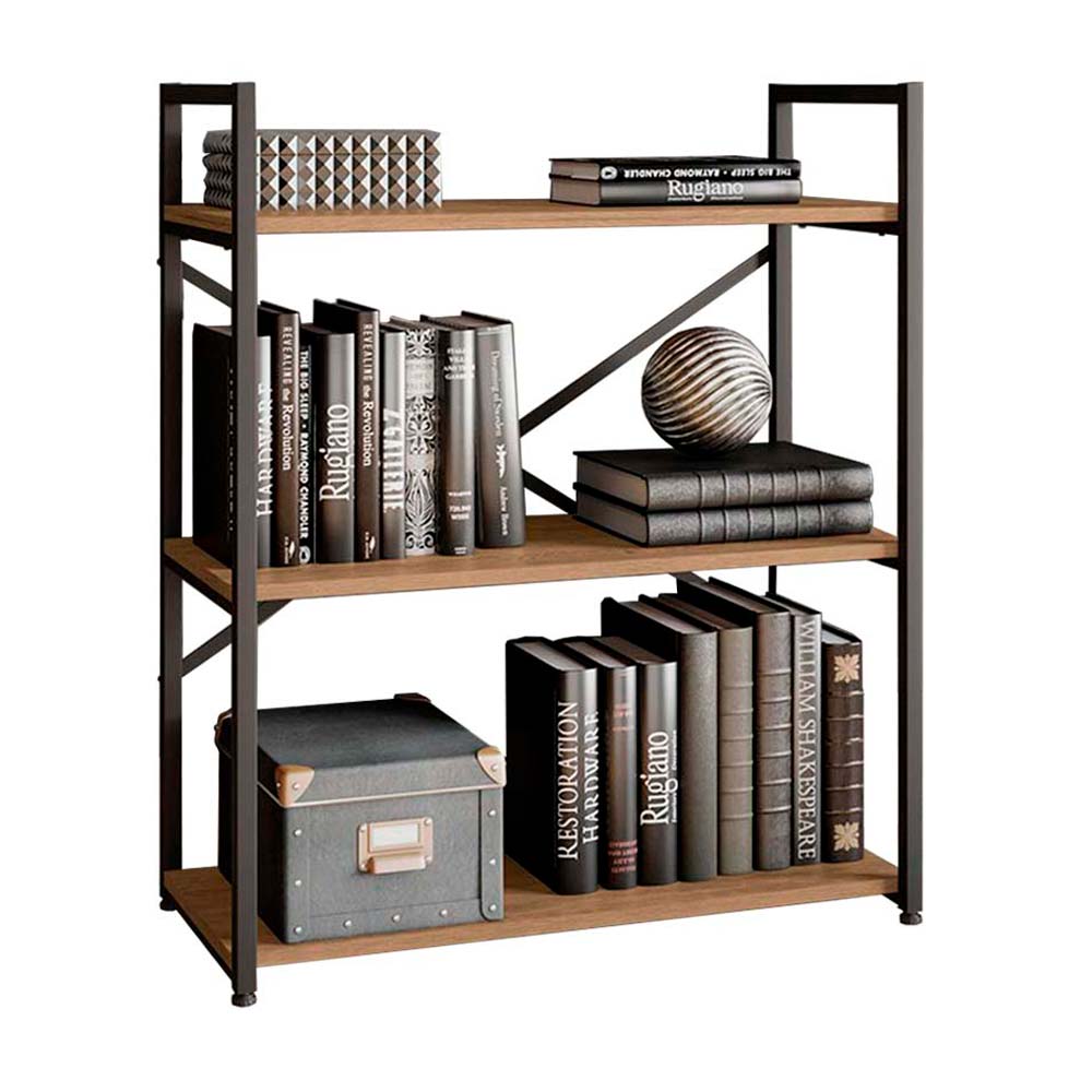 Estante London 85cm Maple Metal Orange