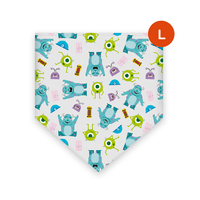 Bandana para mascotas Bandydog! Monsters Inc. L
