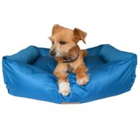 Cama Impermeable para Verano/Invierno 100% Hipoalergénico Azul Talla M
