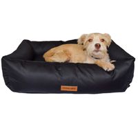Cama Impermeable para Verano/Invierno 100% Hipoalergénico Negro Talla S