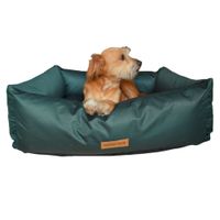 Cama Impermeable para Verano/Invierno 100% Hipoalergénico Verde Talla M