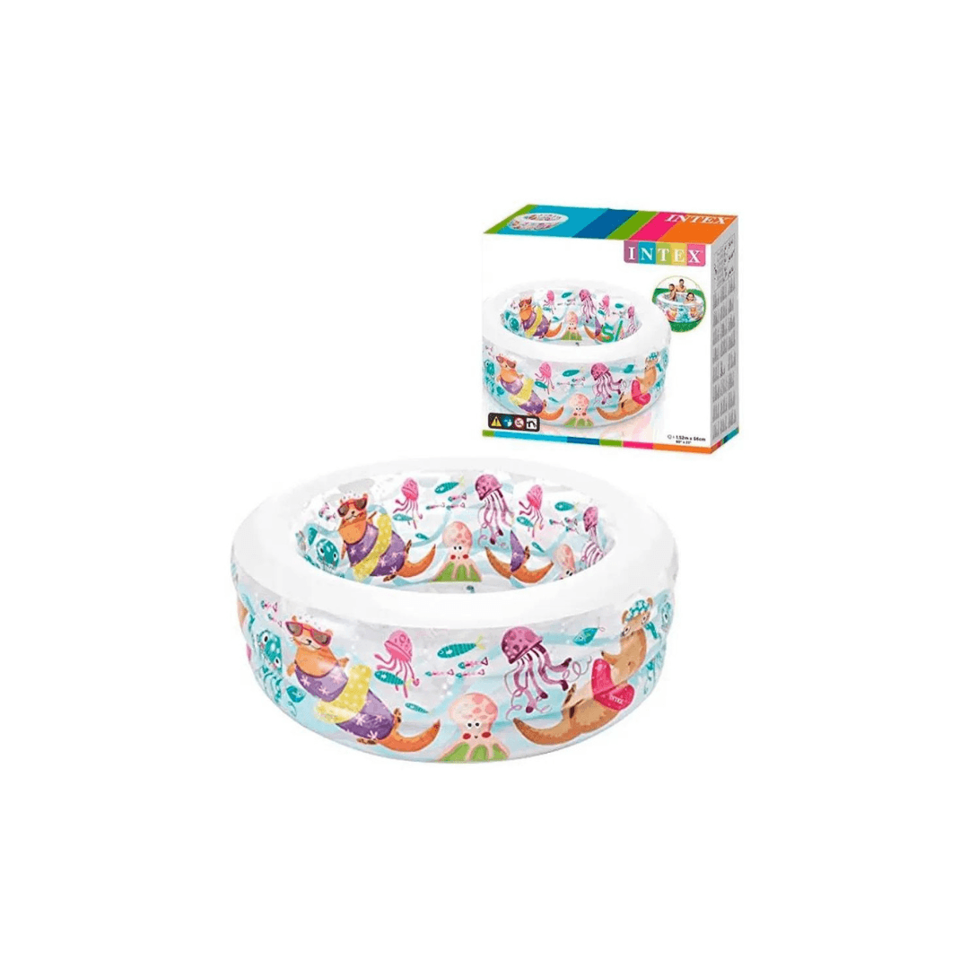 Piscina Inflable Intex Diseño Acuario