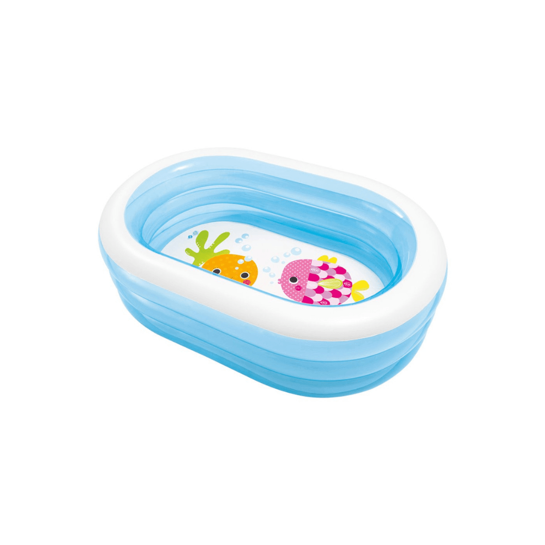 Piscina Intex Ovalada para Niños 163 x 107 x 46
