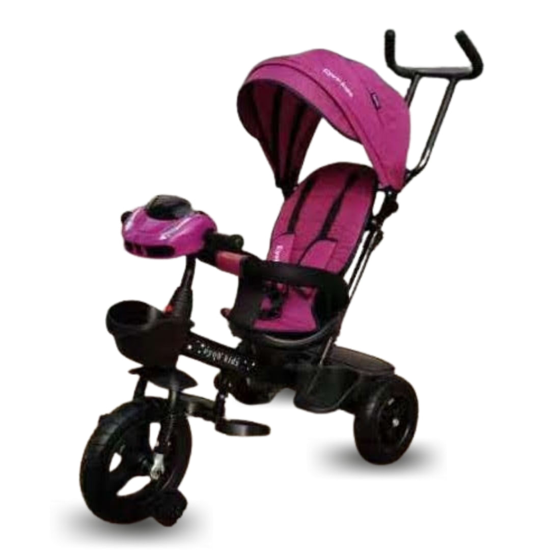 Triciclo Guiador Kids Cute Aventure Morado