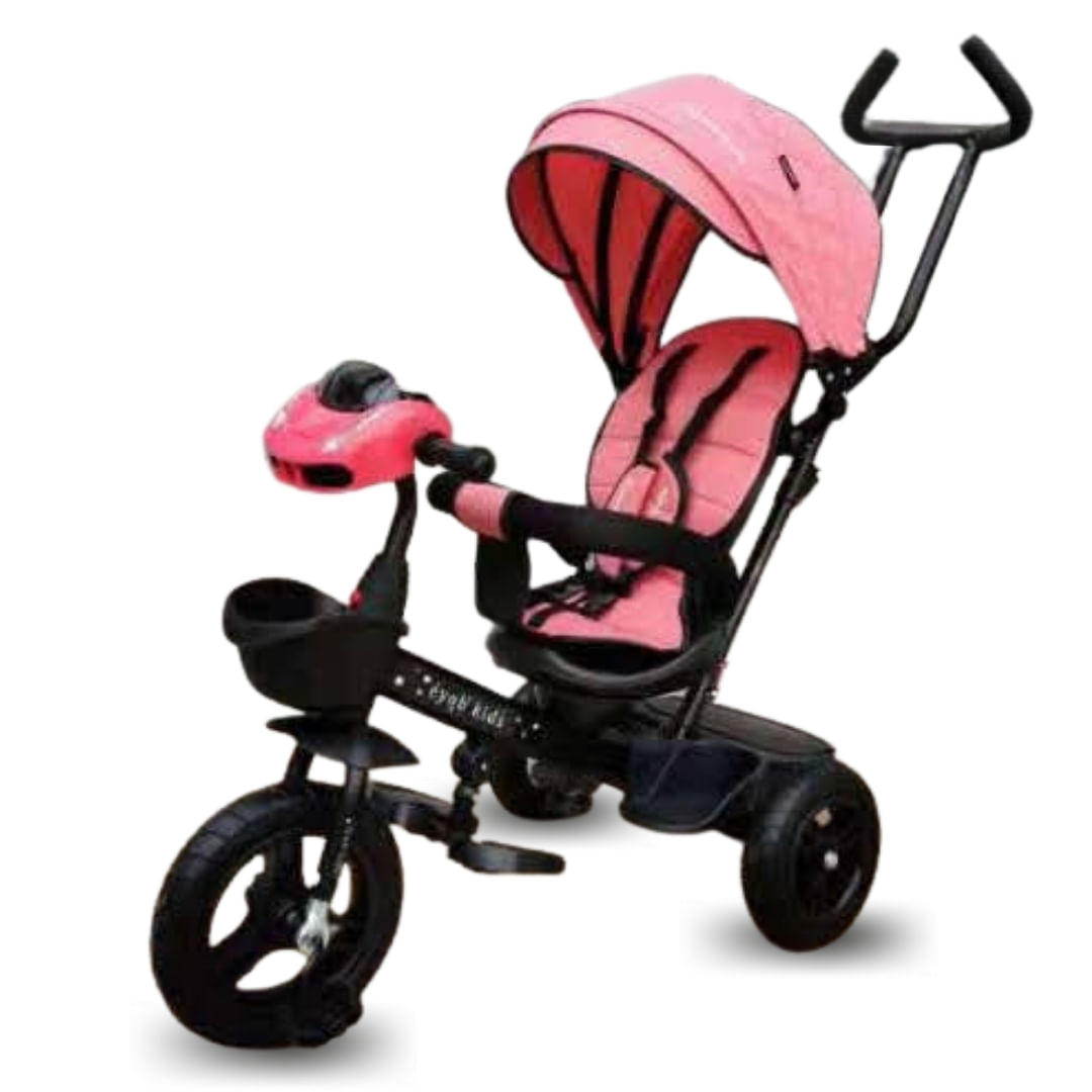 Triciclo Guiador Kids Cute Aventure Rosado