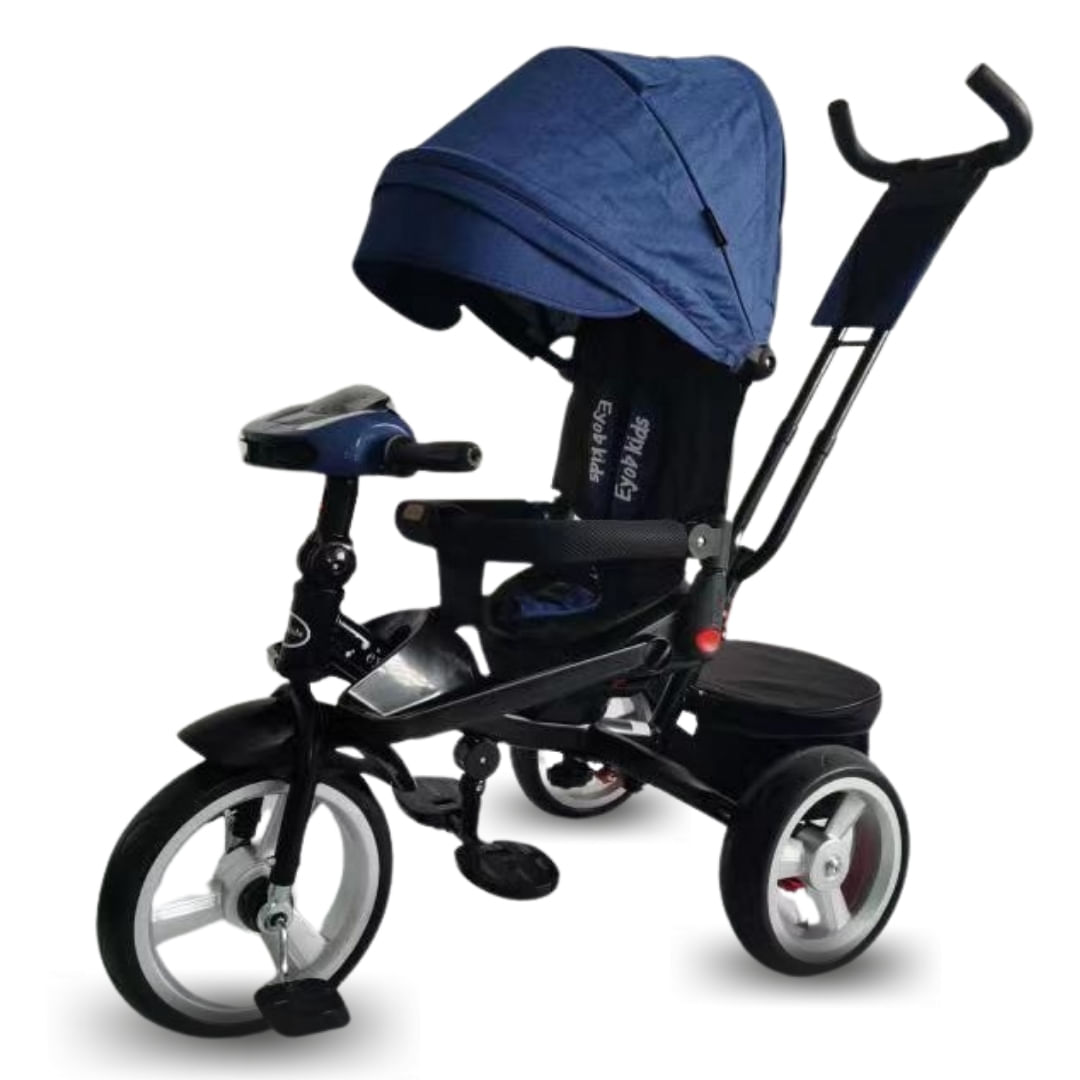 Triciclo Guiador Kids Pedal Baby Azul