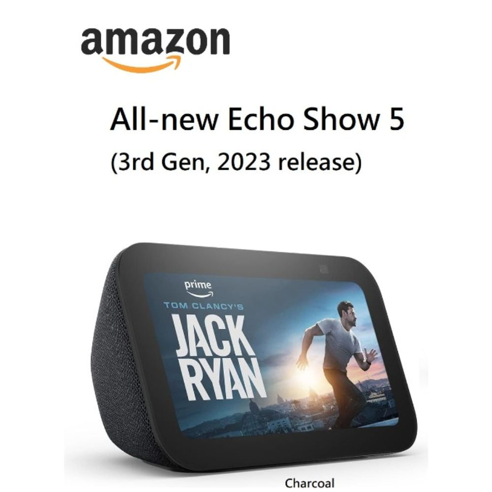 Echo Show 5 3ra Generación 2023 - Pantalla Inteligente Con