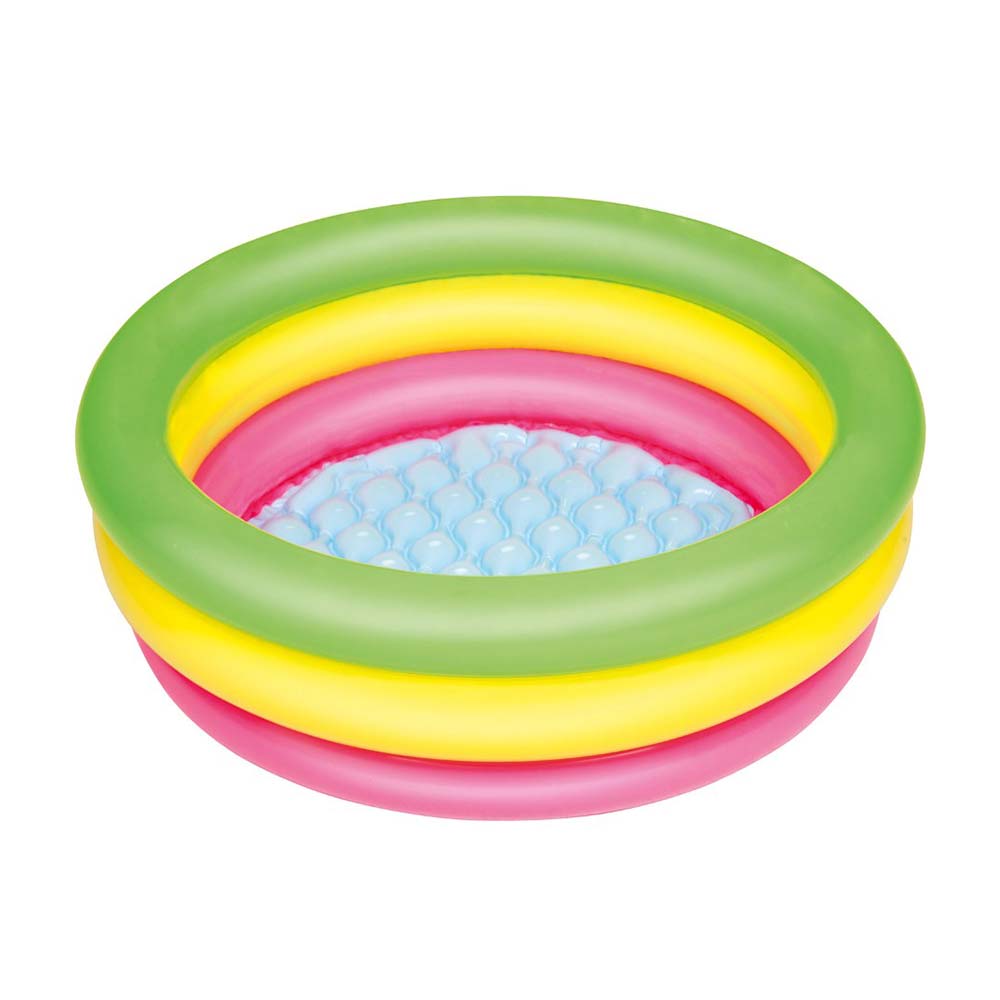 Piscina Inflable Circular Bestway 3 Aros 41L 70x70x24cm Multicolor