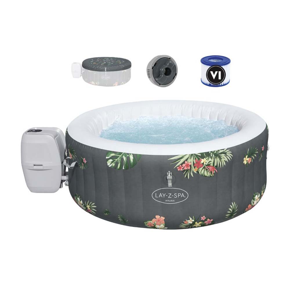 Jacuzzi Circular Bestway Aruba 605L 170x170x66cm Multicolor