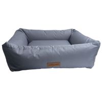 Cama Impermeable para Verano/Invierno 100% Hipoalergénico Gris Talla XL