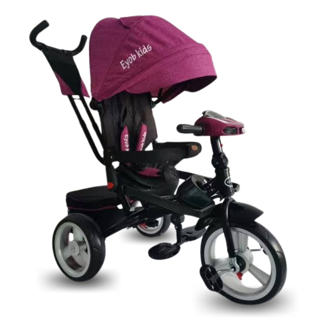Triciclo Guiador Kids Pedal Baby Morado