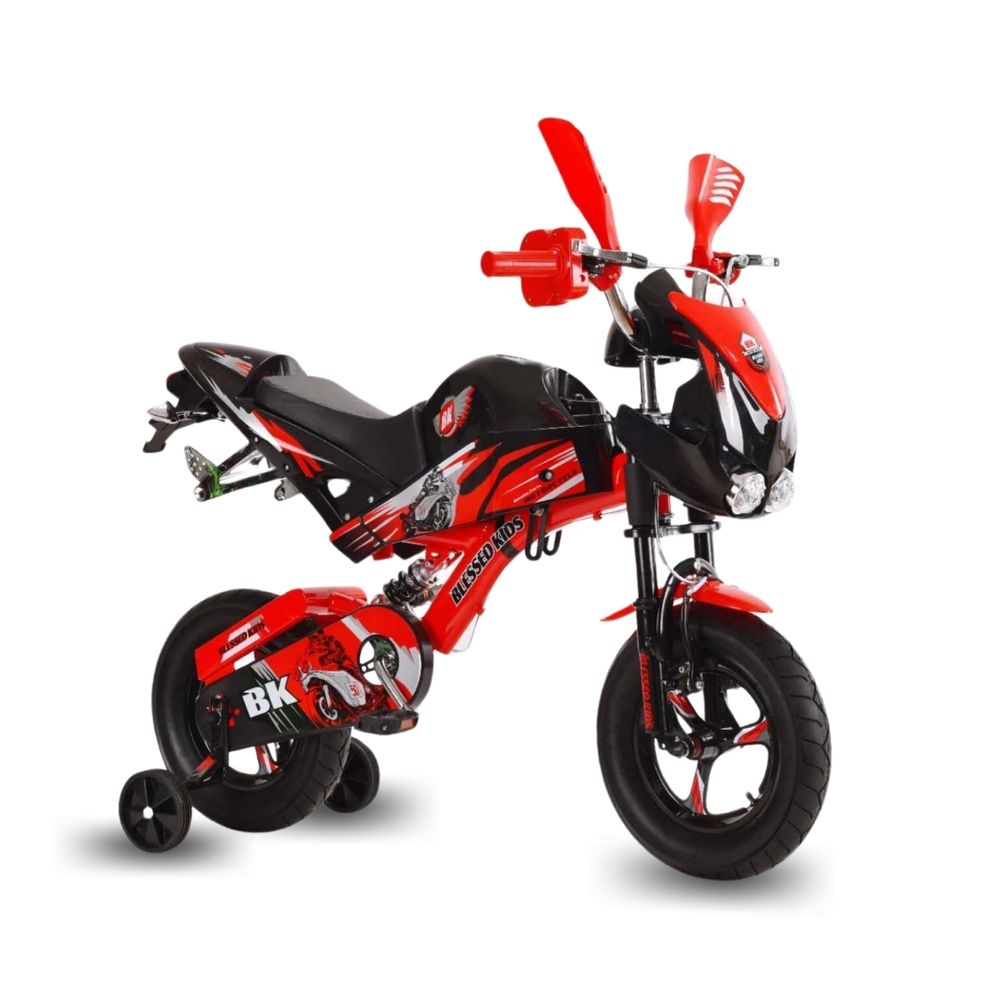 Bici Moto para Ni os Aro 12 Kingdom Furious Monster Rojo Promart