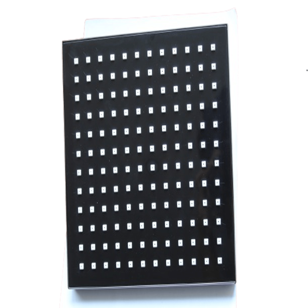 Cabeza de ducha 8 pulgadas negro