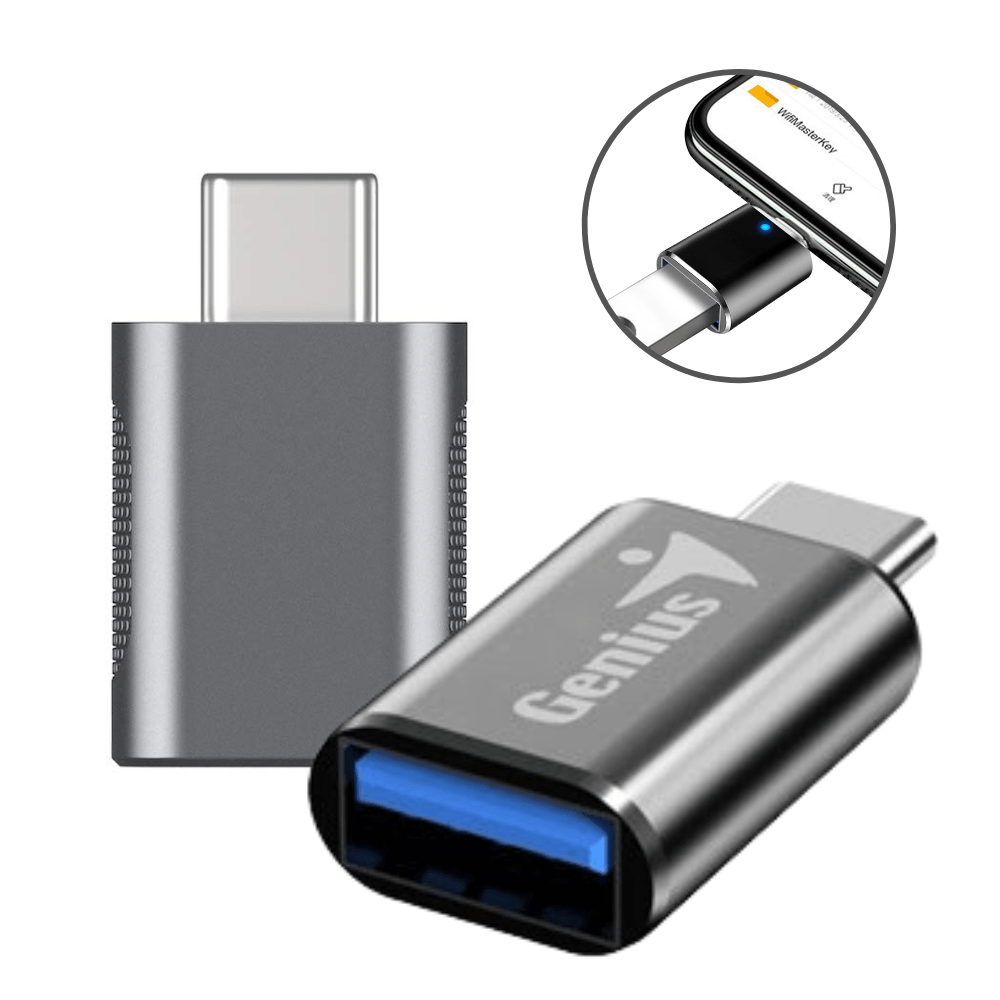 Adaptador USB a tipo C Adaptador de cable OTG Convertidor rápido  profesional - Promart