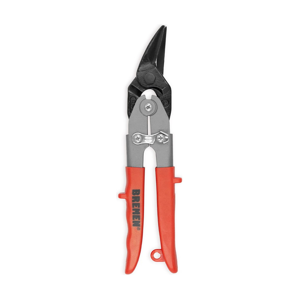 Tijera de Aviación Corte Izquierdo 25 cm Roja Bremen 2908