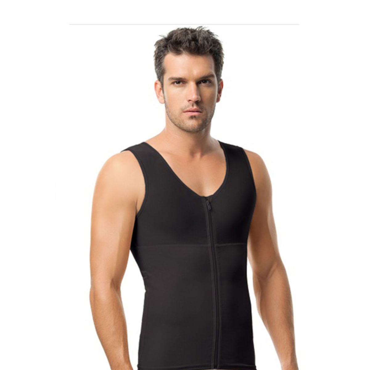 Fit Chaleco Térmico Hombre Negro Talla XL