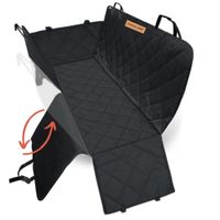 Cobertor Protector Funda Auto Patitas Premium con Cierre Divisor Alta Durabilidad